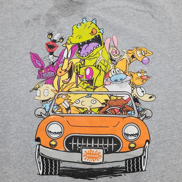 Nickelodeon Shirt Womens 2XL 24x27 Gray - Picture 9 of 13